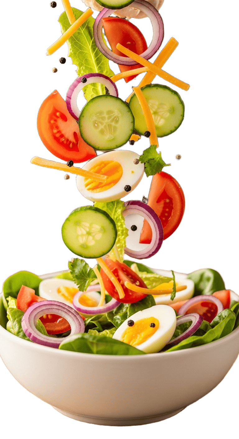 Signature House Salads – Cucumber | Onions | Boiled Eggs | Tomatoes | Cheese| Pepper Optional