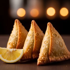 Hand-Folded Meat Samosas